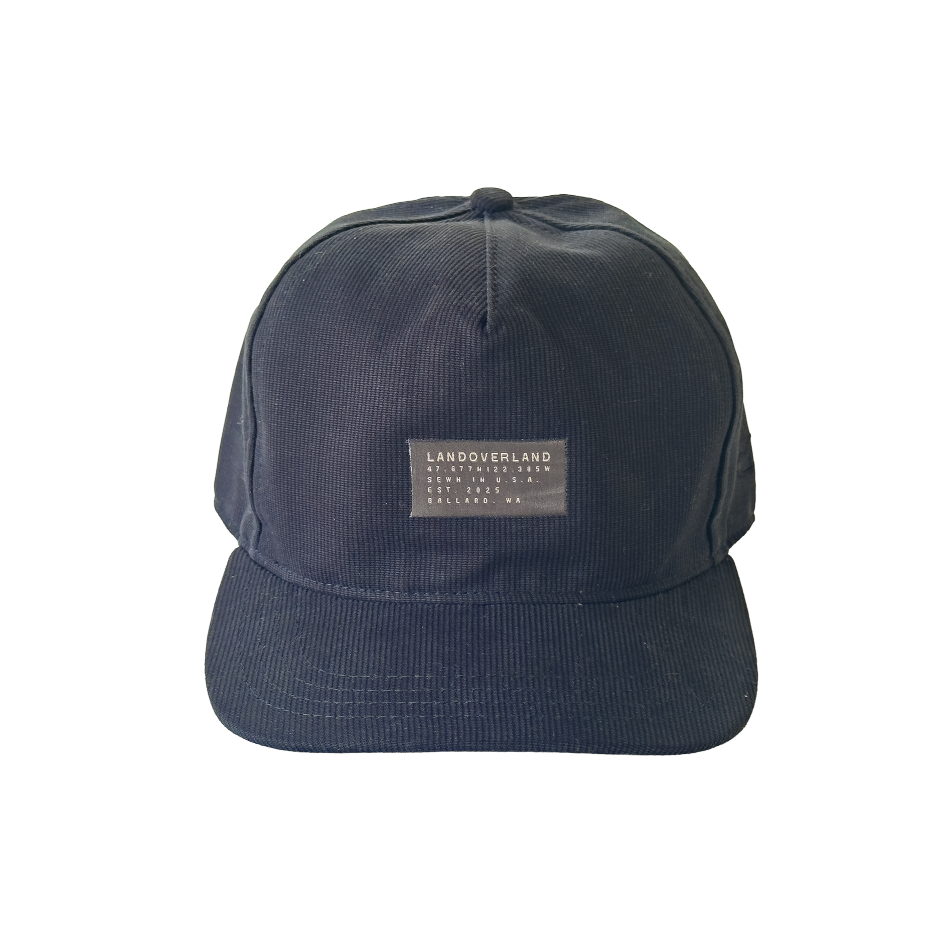LANDOVERLAND Union III Snapback Hat (Navy)