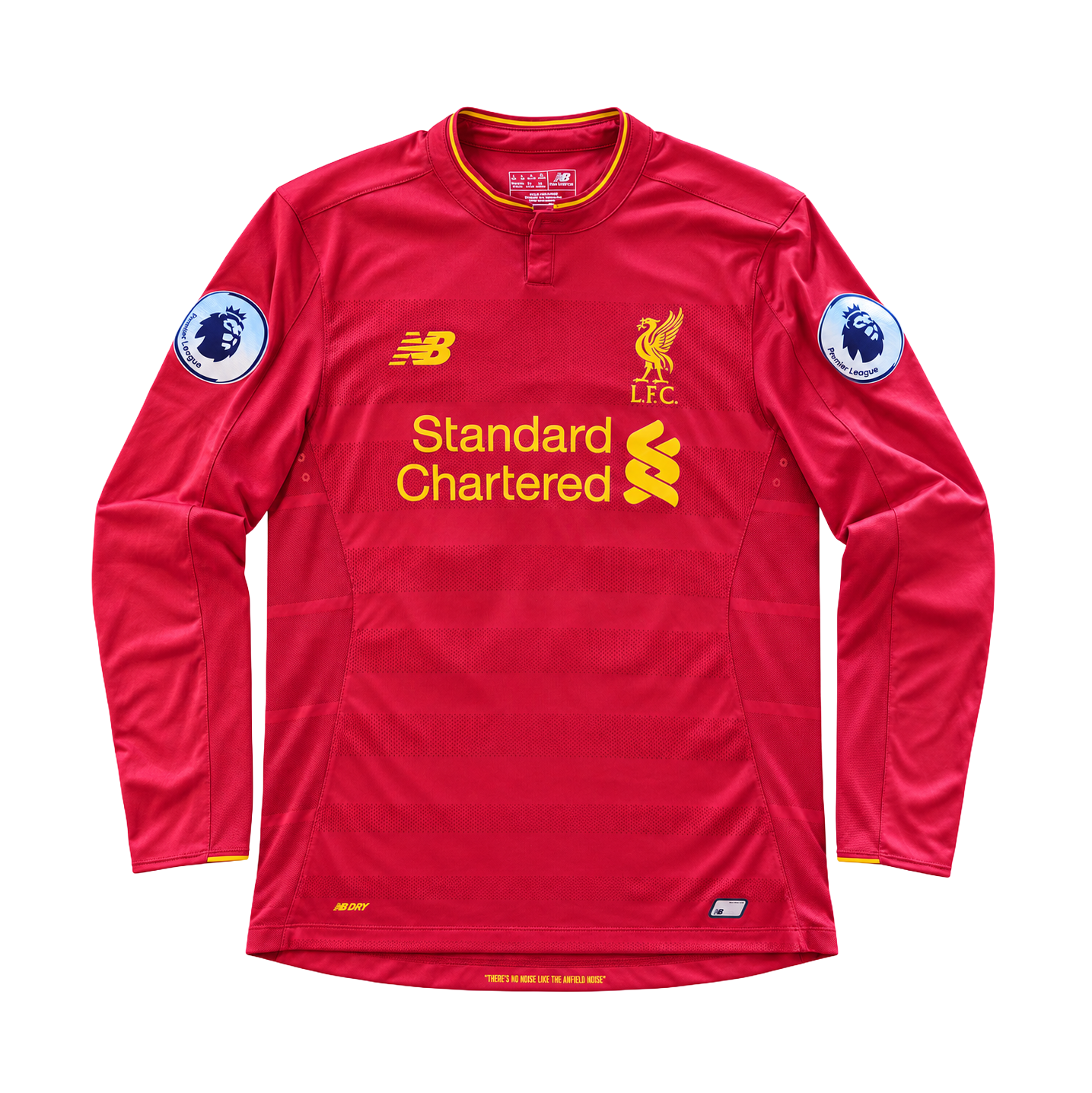 Vintage 2016/17 Liverpool FC Home Long Sleeve Jersey #15 Daniel Sturridge