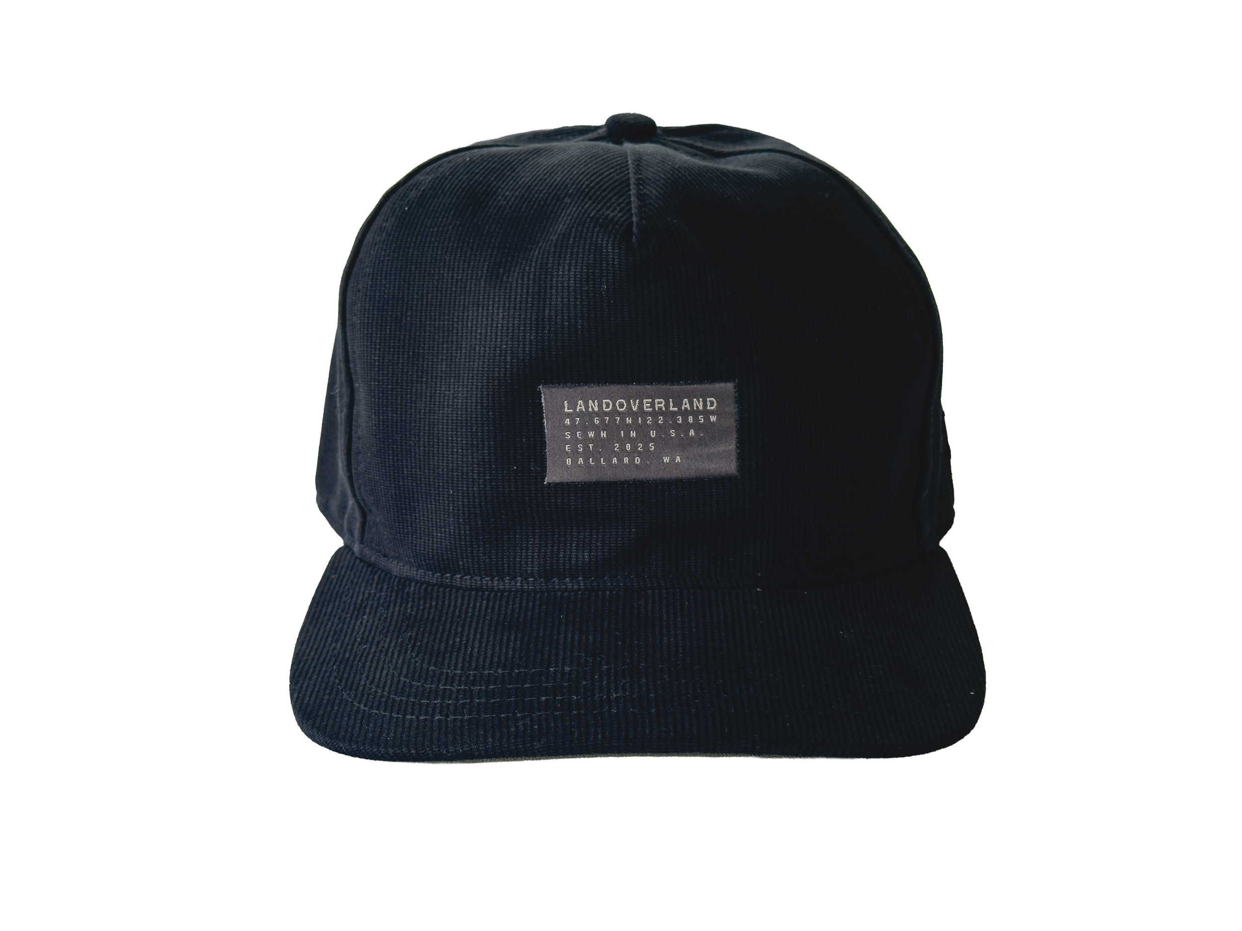 LANDOVERLAND Union III Snapback Hat (Black)