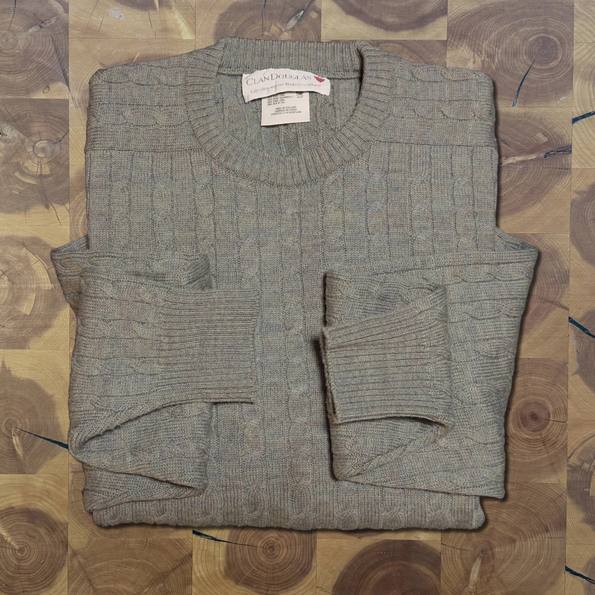 Vintage Dad’s Scottish Fisherman’s Sweater
