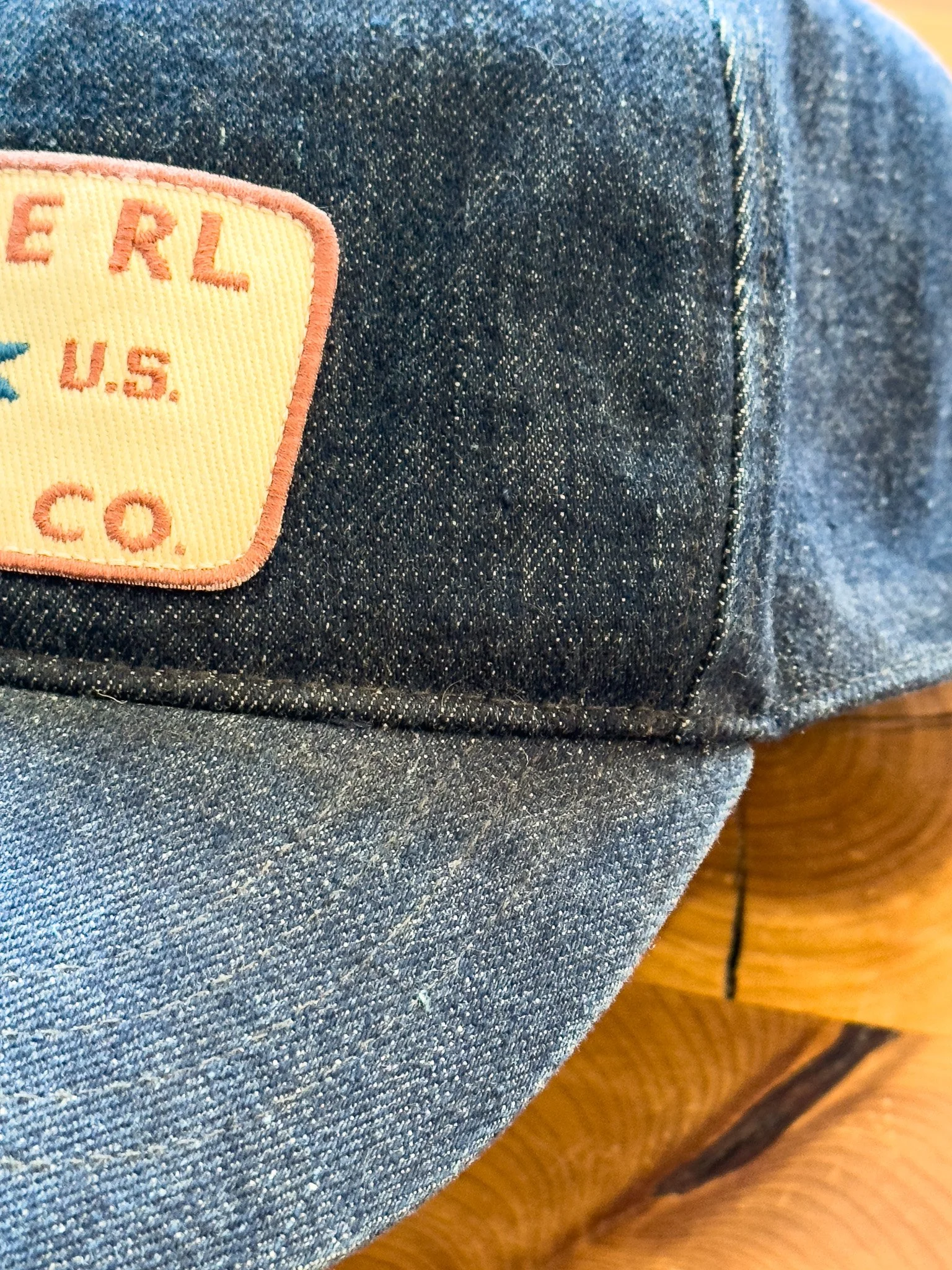 Vintage RRL Denim Trucker Hat14.jpg