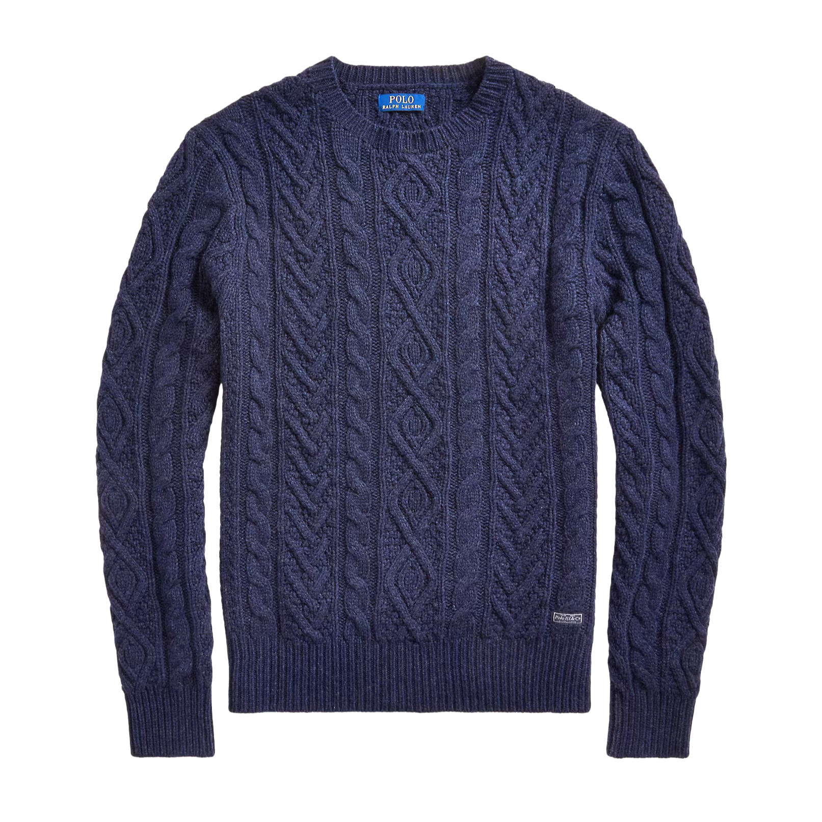 Polo Ralph Lauren Aran Wool-Cashmere Sweater | Indigo
