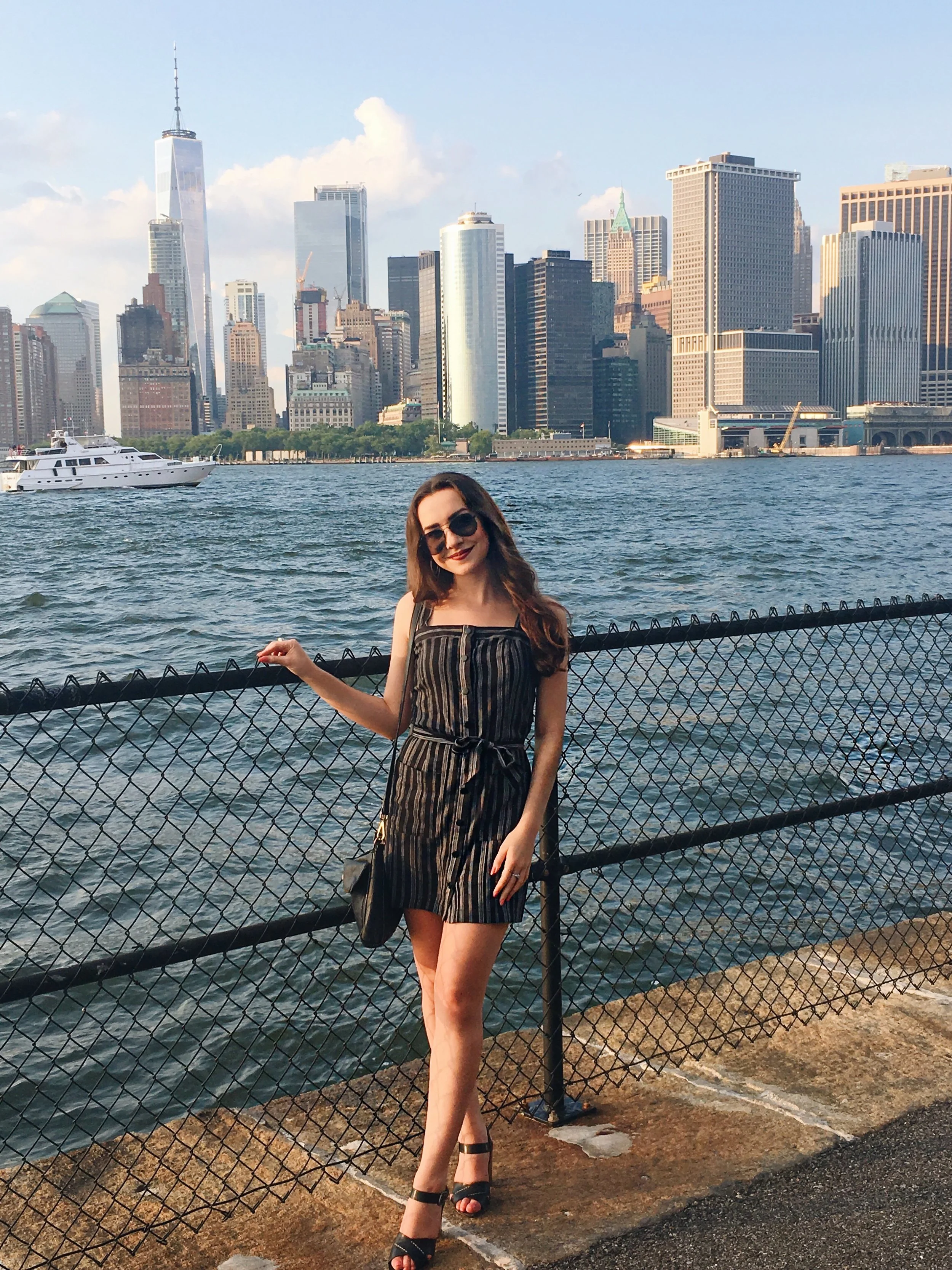 Adam and I took a quick trip across the Hudson to Governor's Island to explore and have dinner at newly opened Island Oyster. 