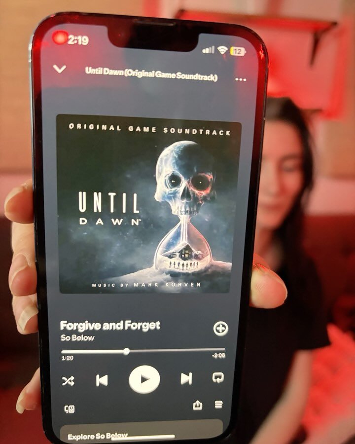 Sony hit me up a year ago and asked if I wanted to write a song for a horror PlayStation game so I got @poopybrad on the horn and we wrote one over zoom - I thought of the spookiest lyrics I could and @space__above made the production even SCARIER. T