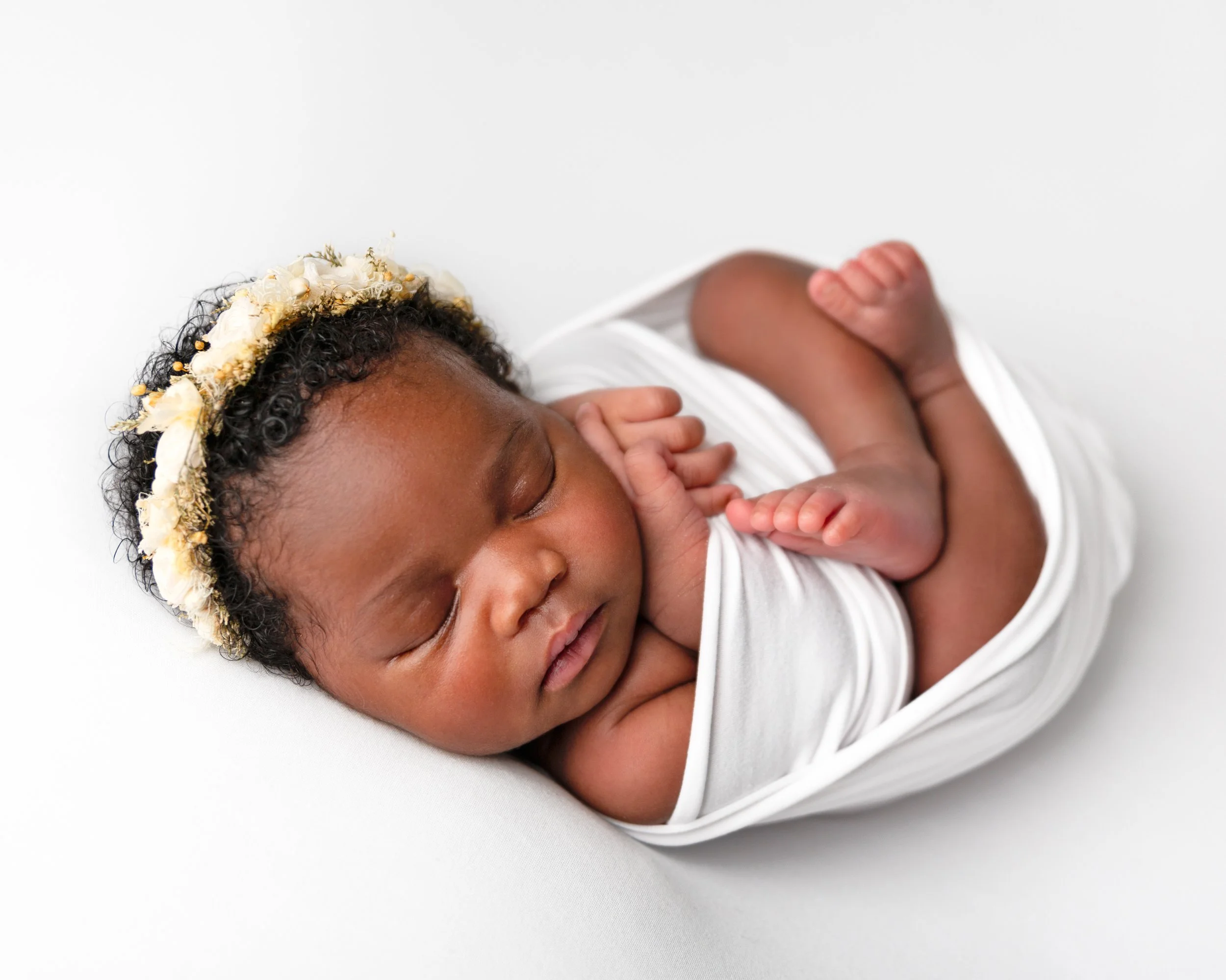 Sleepy Model Tej's Newborn Photoshoot