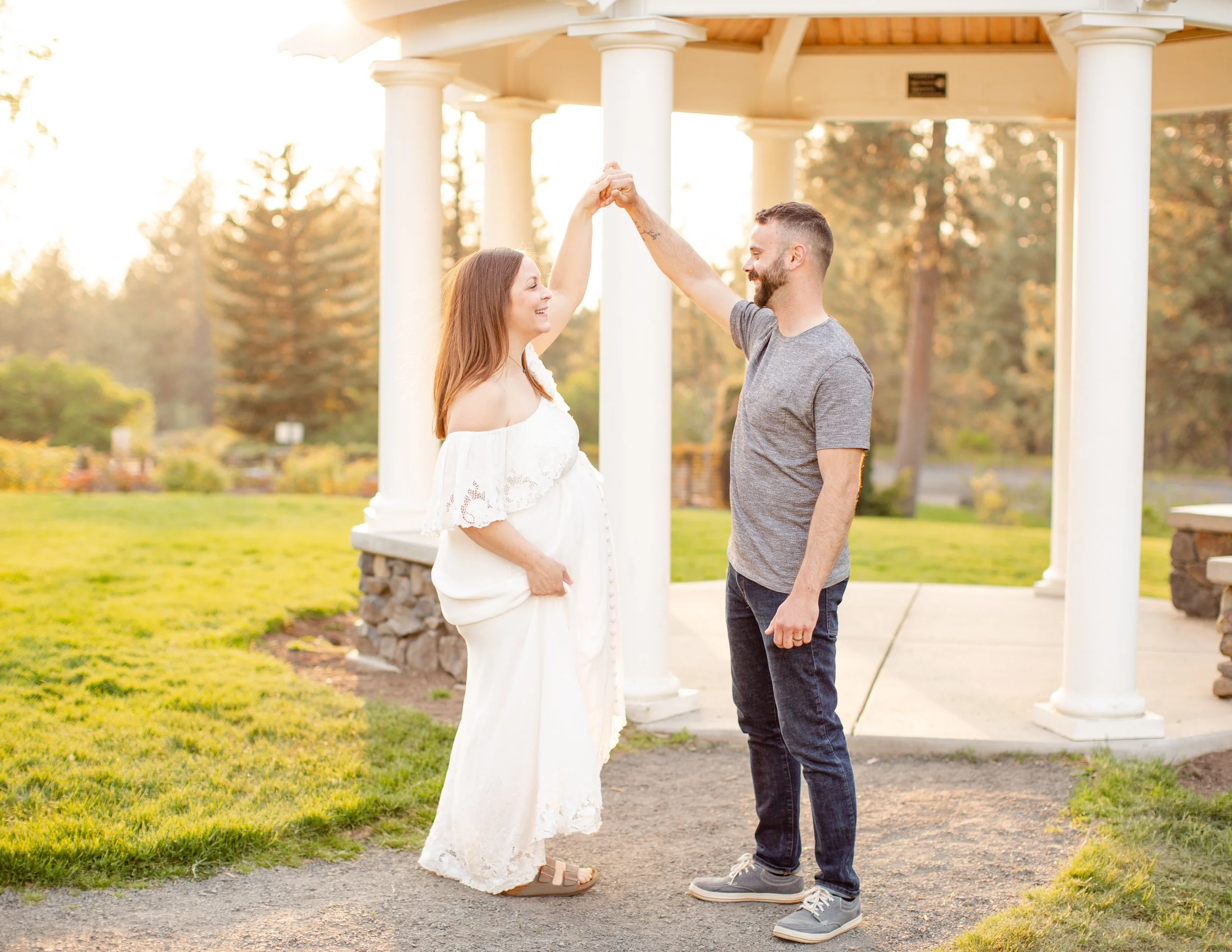 Carly maternity: the day before the baby