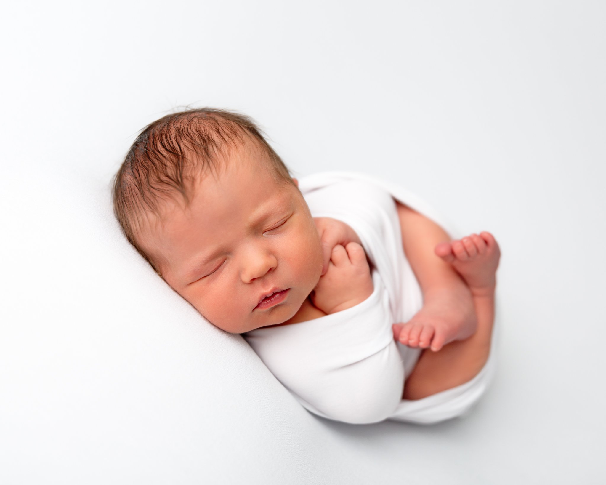 Wyatt's Police Officer Newborn Photos