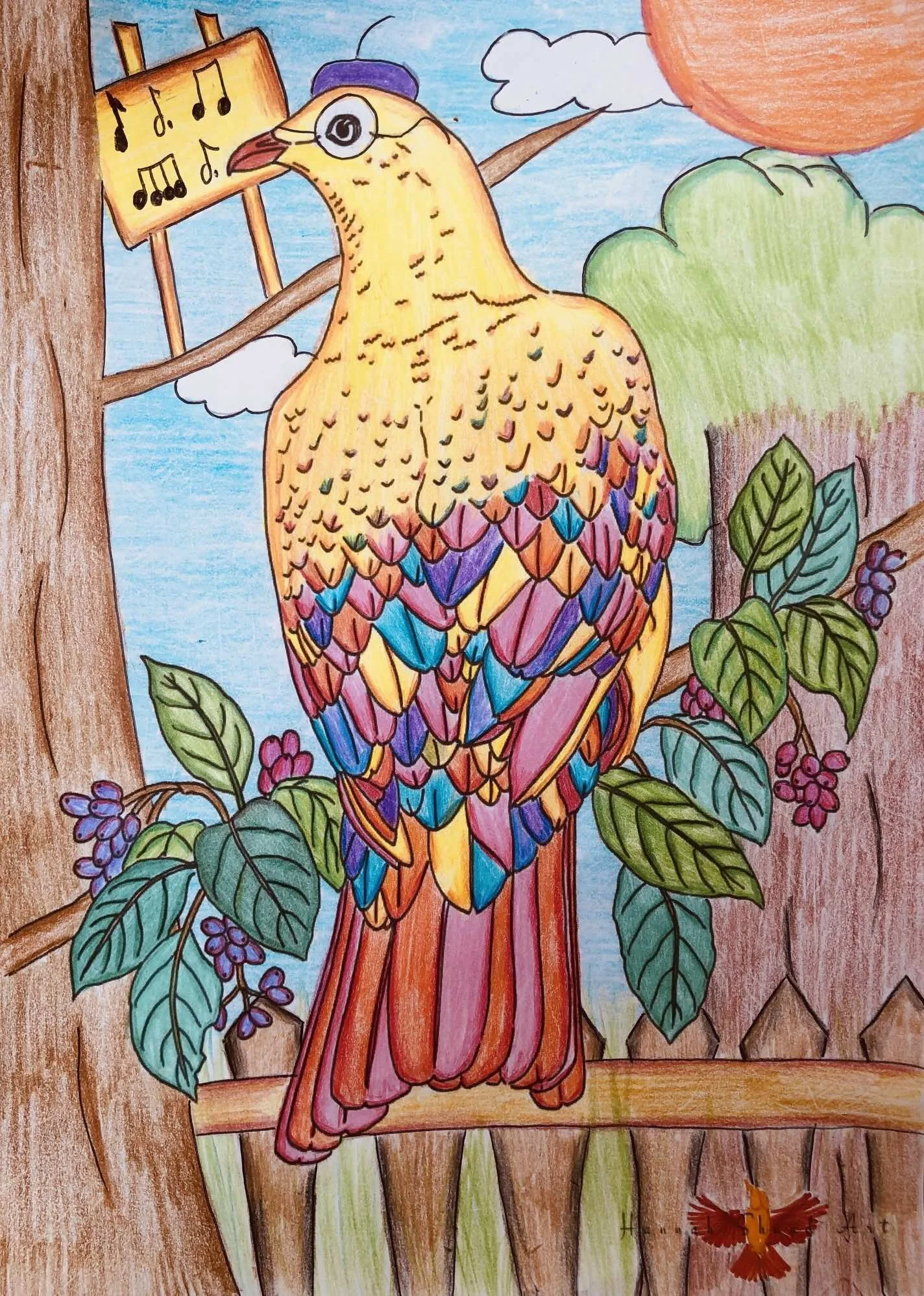 Colouring Competition Winners! — Hannah Shand Art