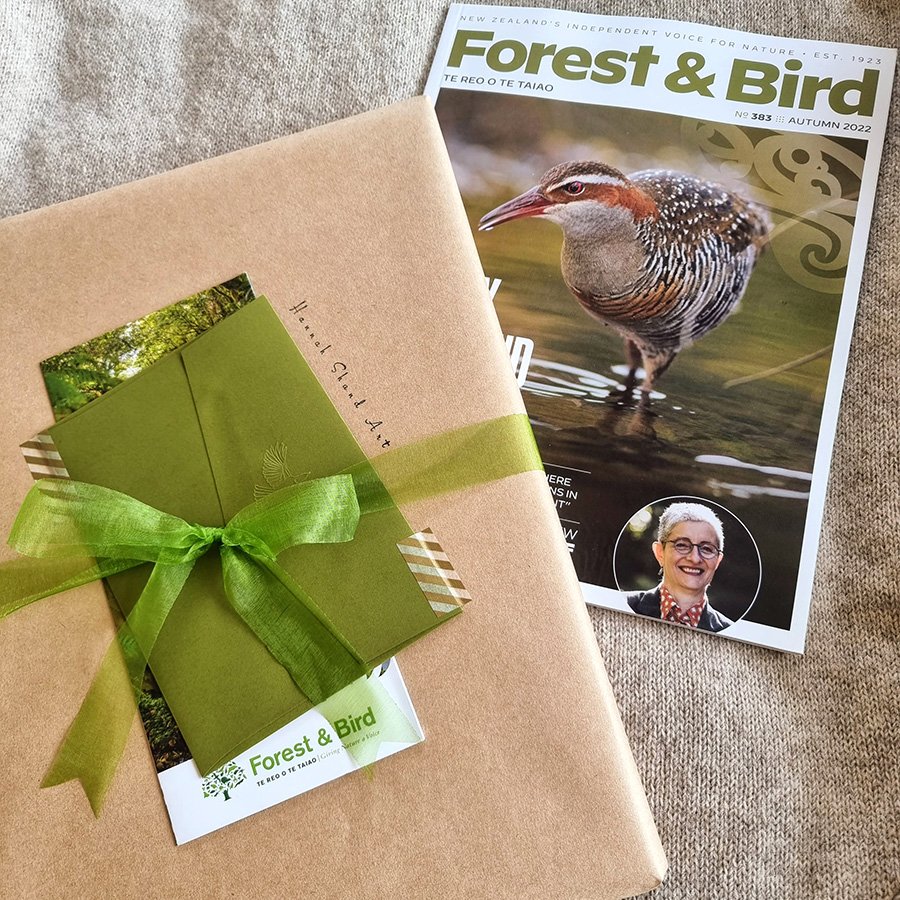 Forest and Bird fundraiser antipodes albatross magazine and packaging.jpg