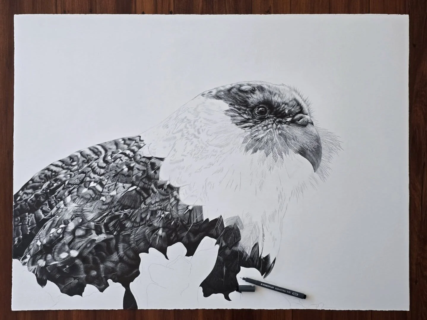 I've had my head down working solidly away on this beauty. 140+ hours and counting! 💚 Thank you all for the support over the last few months - the encouragement is very much appreciated.