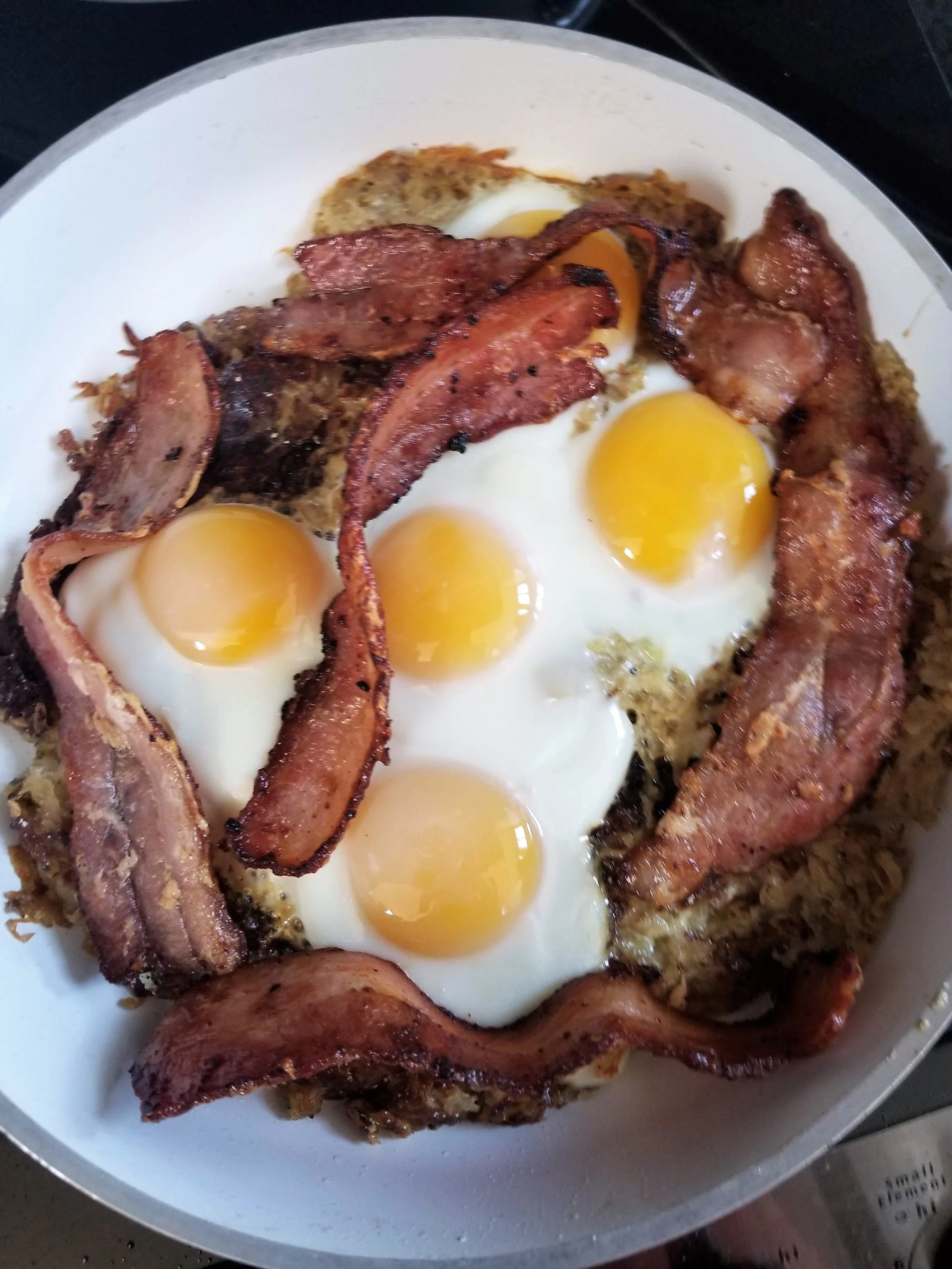 Eggs Baked in Hash Browns (A Gordon Ramsay Recipe)