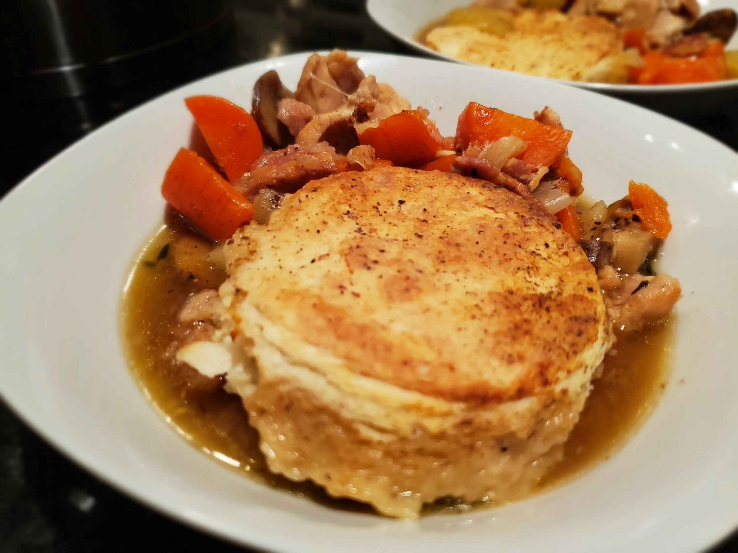 Beer &amp; Chicken Stew with Biscuits: A Recipe Review