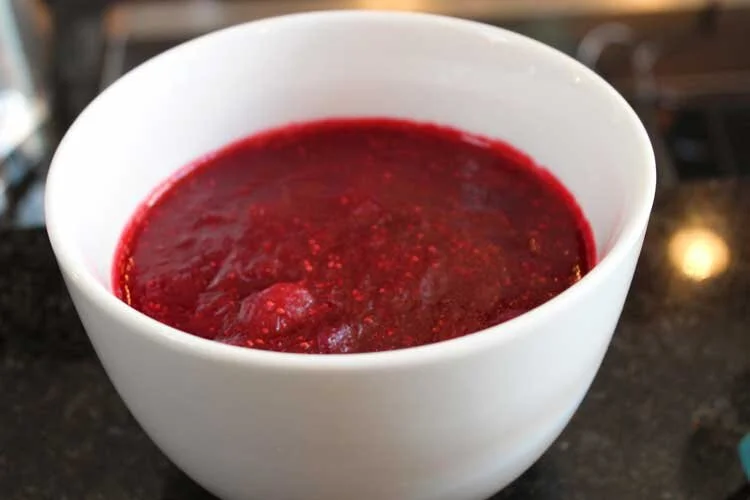 Nothing beats homemade cranberry sauce.