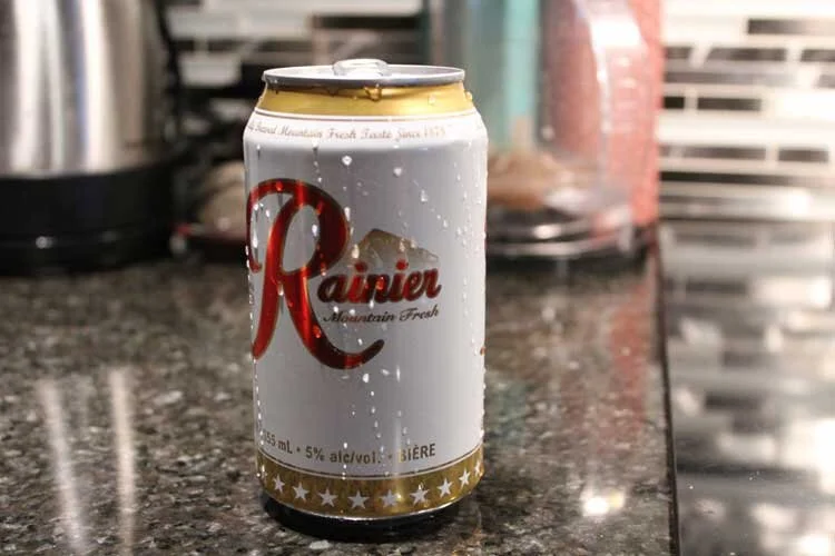 Leftover beer from a party. Thanks, Kevin and Billy.