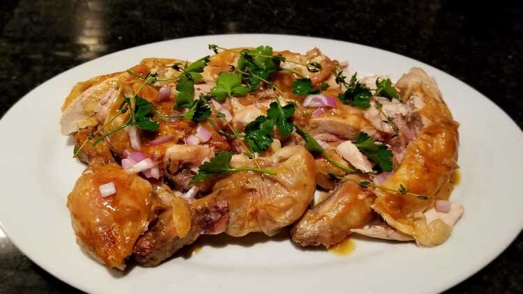We present to you: our Knorr chicken. Marco Pierre, are you proud?