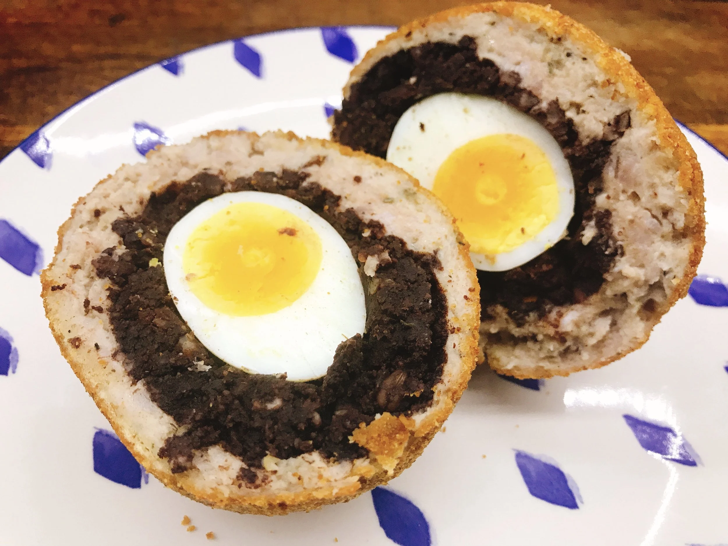 Black Pudding Scotch Egg