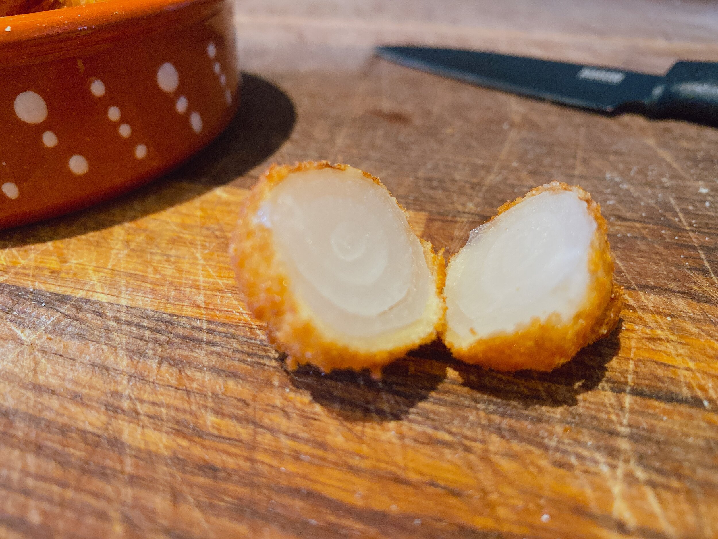 Deep-fried pickled onions — The FatSteak Club