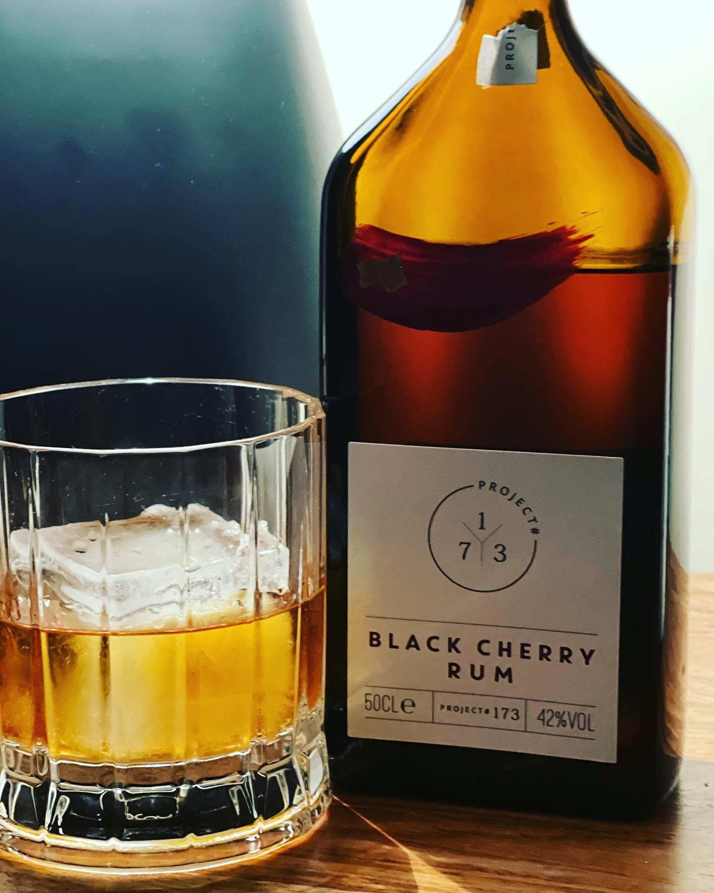 An amazing tipple! #project173 #rum #blackcherryrum @atombrands #notsponsored