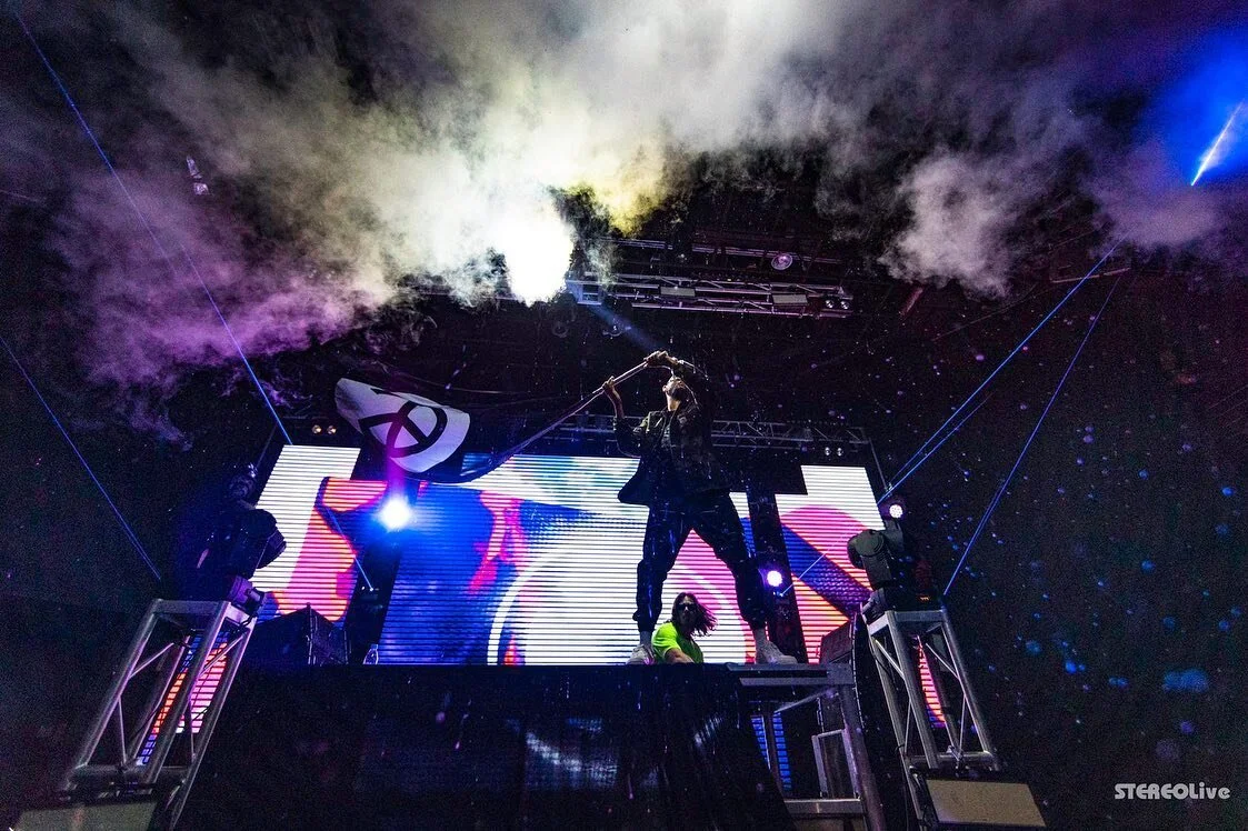 Yellow Claw at StereoLive Houston! Another set of amazing pictures of our production by @skellymedia_