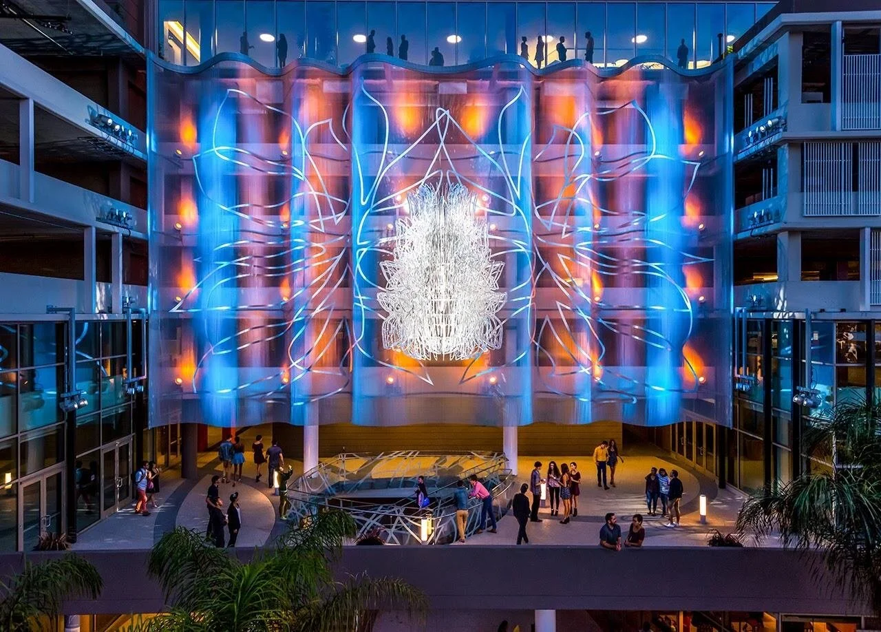Heart of Compassion, Cliff Garten,artist, Vermont Residences, Korea Town, LA.
