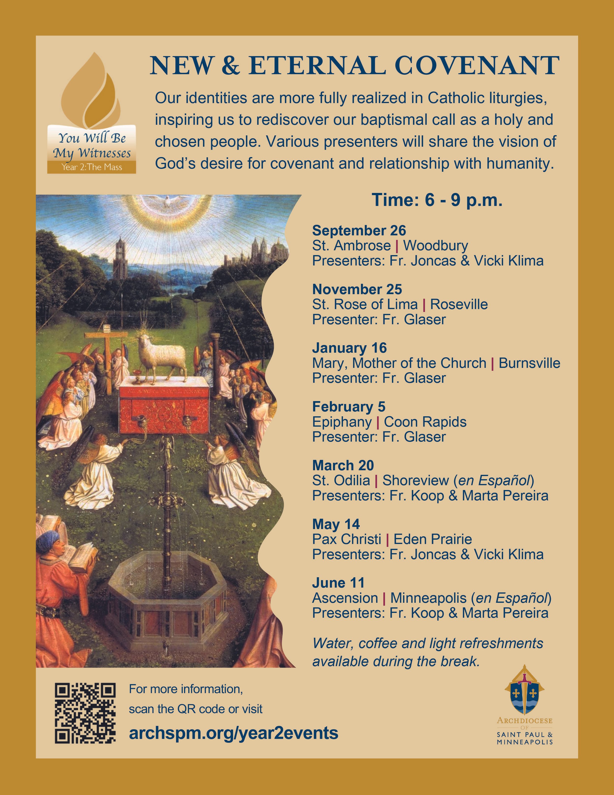 ARCH SYNOD: The New and Eternal Covenant