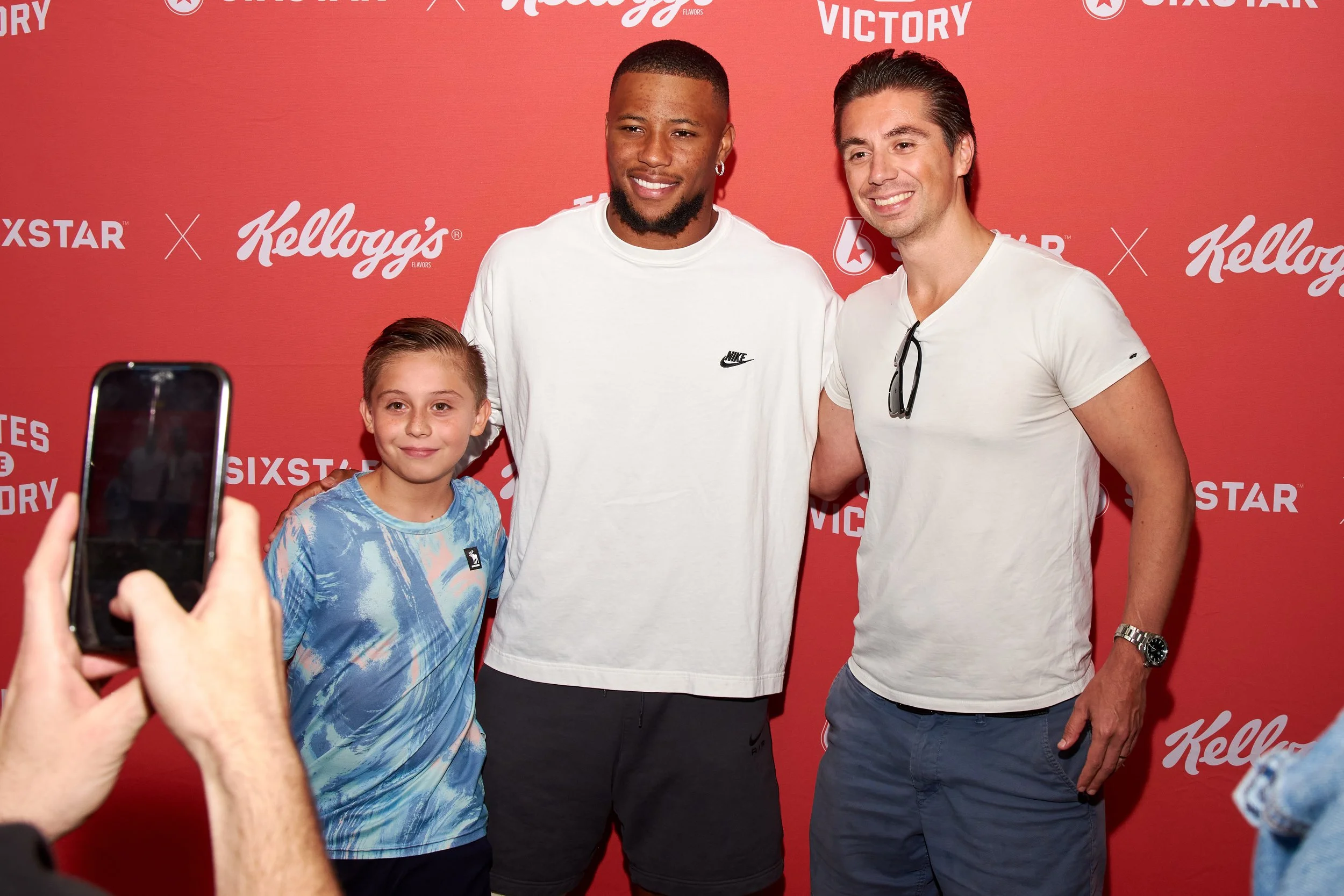 Saquon Barkley- Kellog's x Six Star Event NYC 