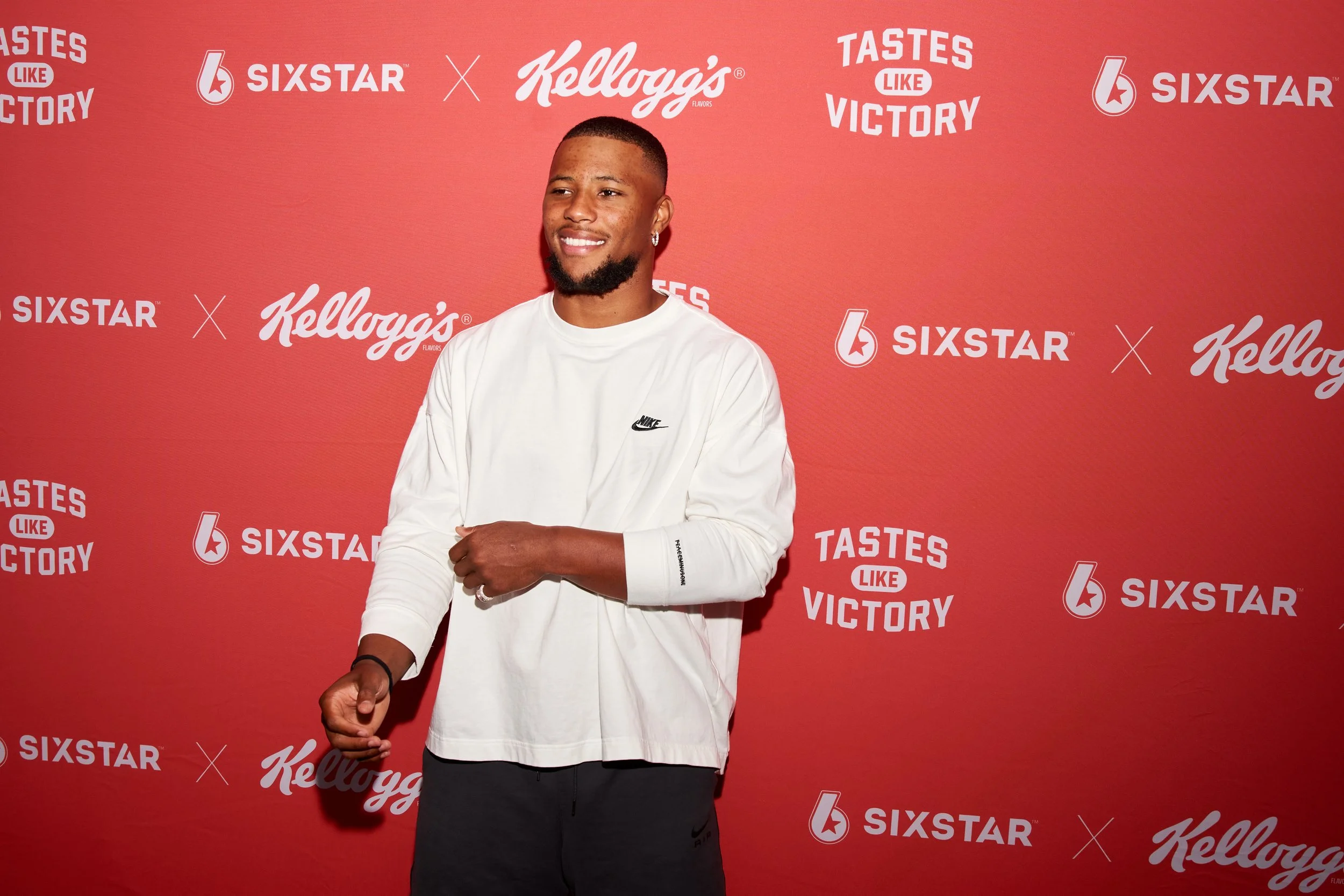Saquon Barkley- Kellog's x Six Star Event NYC 