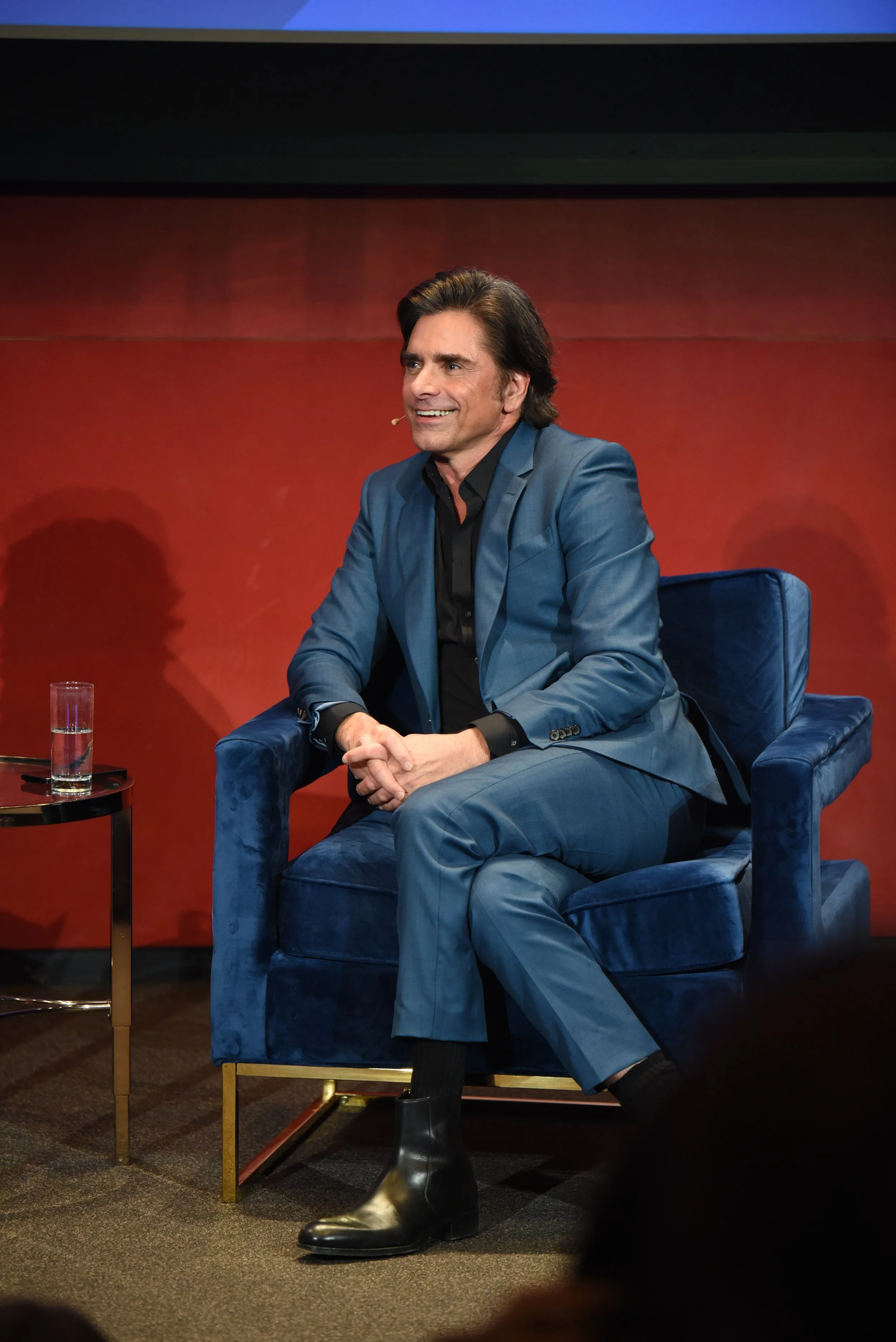 John Stamos- Interview with Gayle King Hearst Tower NYC 