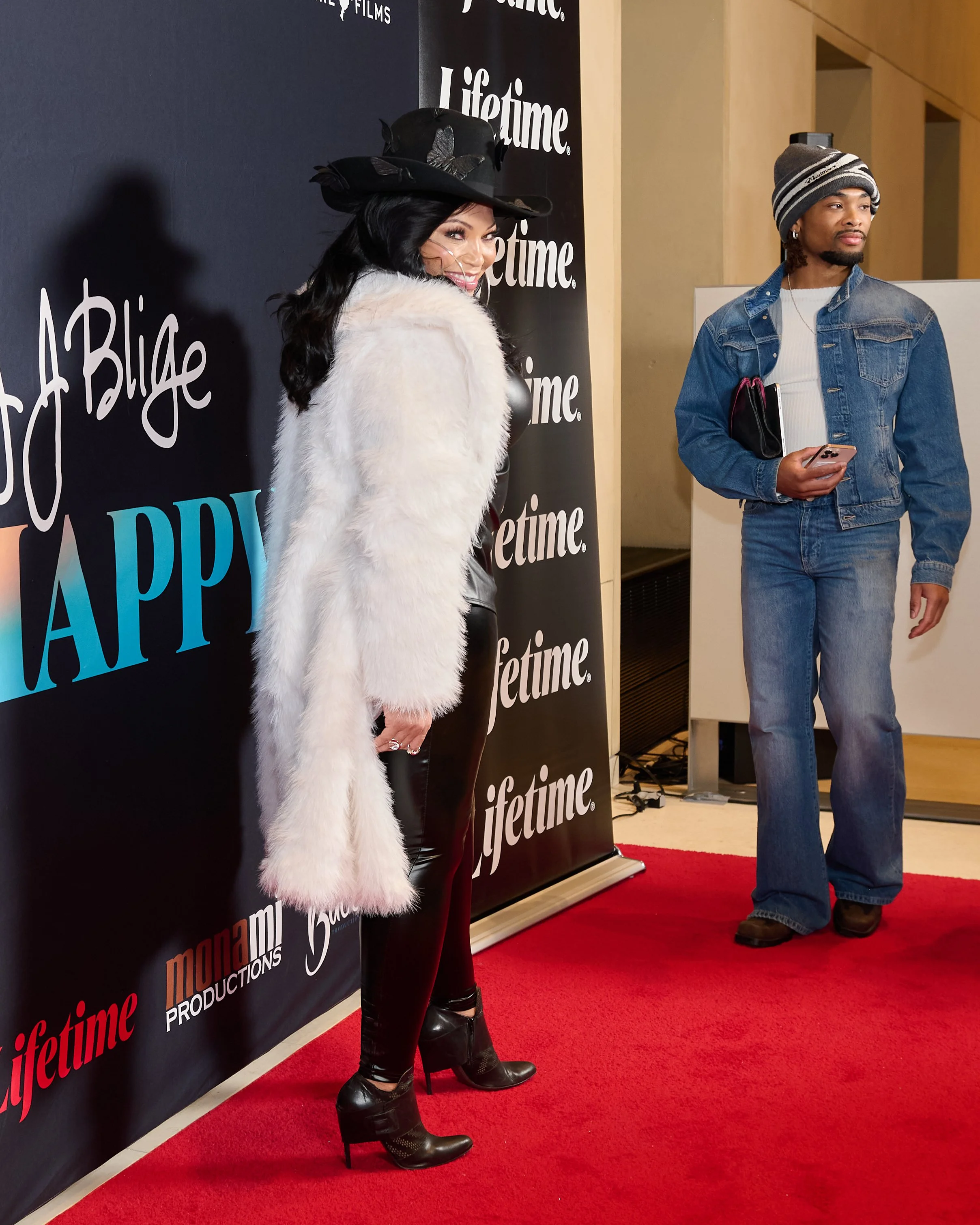 Tisha Campbell- Mary J. Blige Presents: Be Happy, screening Hearst Tower NYC 