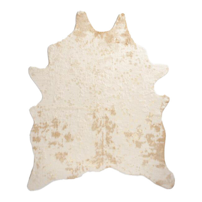 Gold Faux Cowhide Rug Wallflower Als - Tan And White Faux Cowhide Rug Gold Faux Cowhide Rug Wallflower Als - Tan And White Faux Cowhide Rug