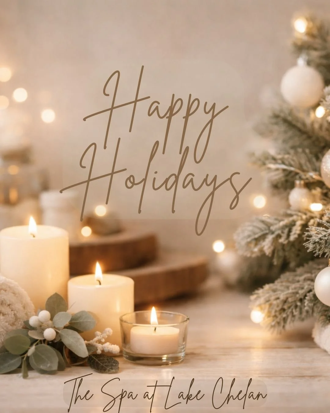 🎄✨ Merry Christmas from all of us at the spa ✨🎄
We are wishing you a season filled with rest, warmth, and moments of peace.
Please note: we will be closed Christmas Eve &amp; Christmas Day so our team can enjoy time with loved ones.
We look forward