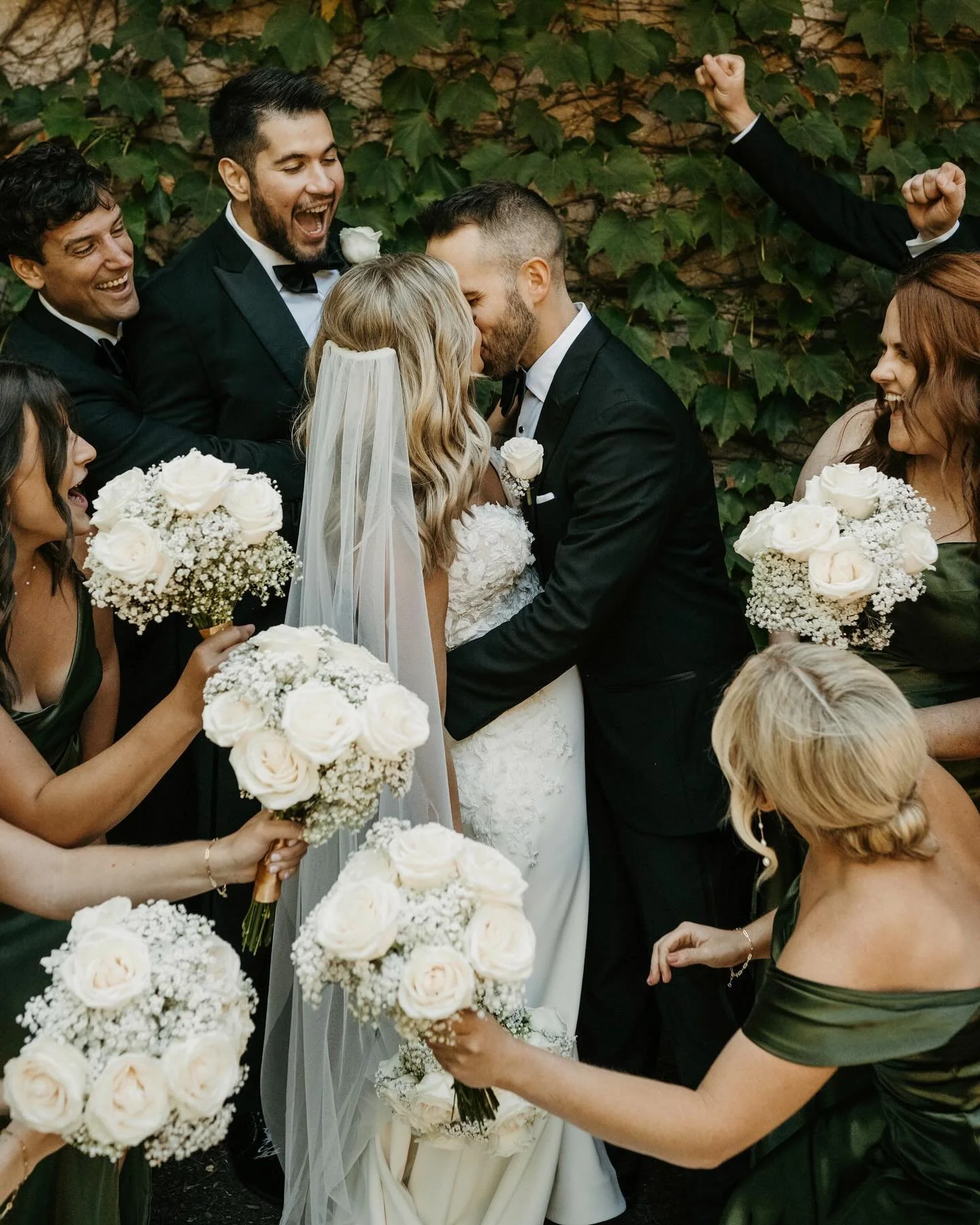 Love this shot from Alyssa &amp; Ryan&rsquo;s beautiful day. It deserved its own spot on my feed. Happy Friday!