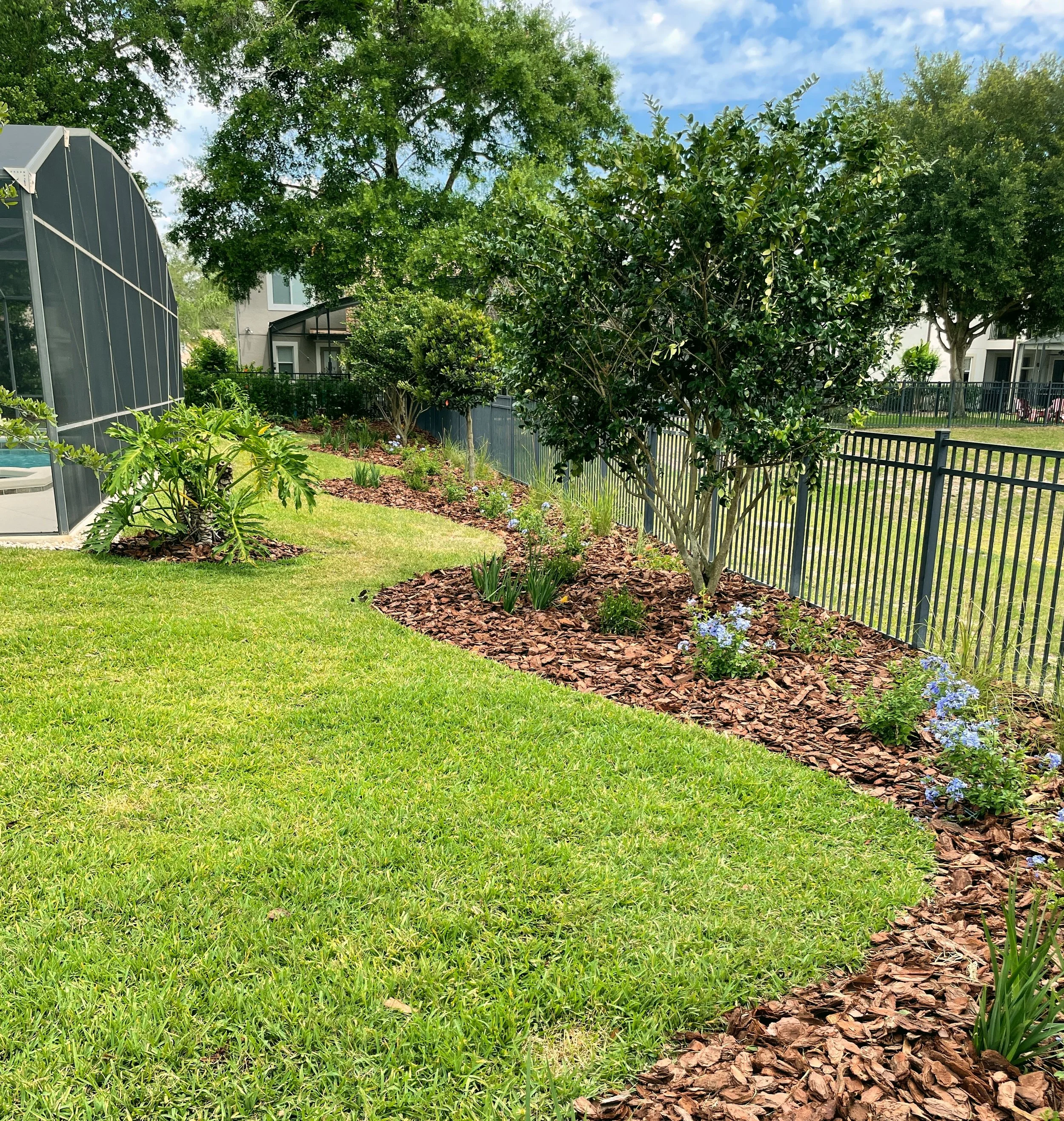 backyard landscape design earthwise