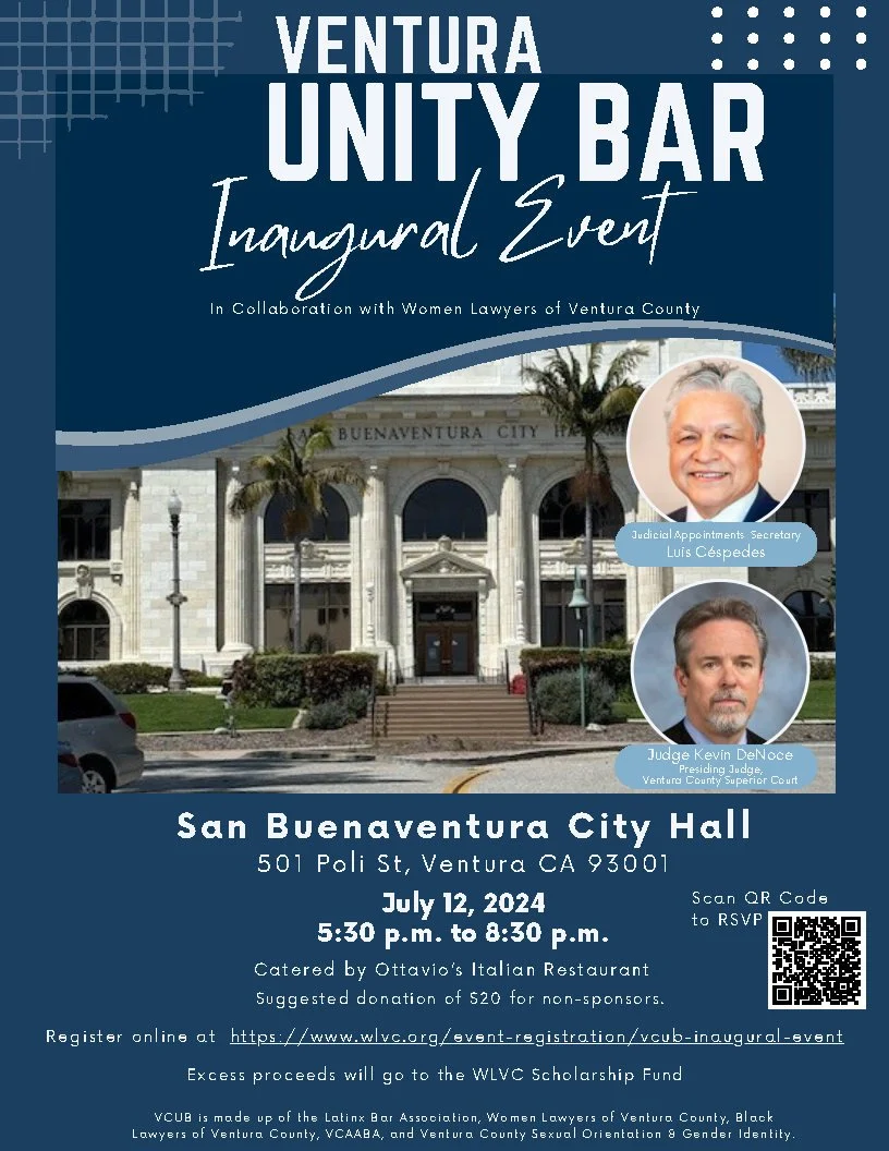 Ventura County Unity Bar Inaugural Event In Collaboration with WLVC