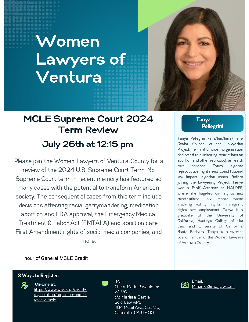 MCLE: Supreme Court 2024 Term Review