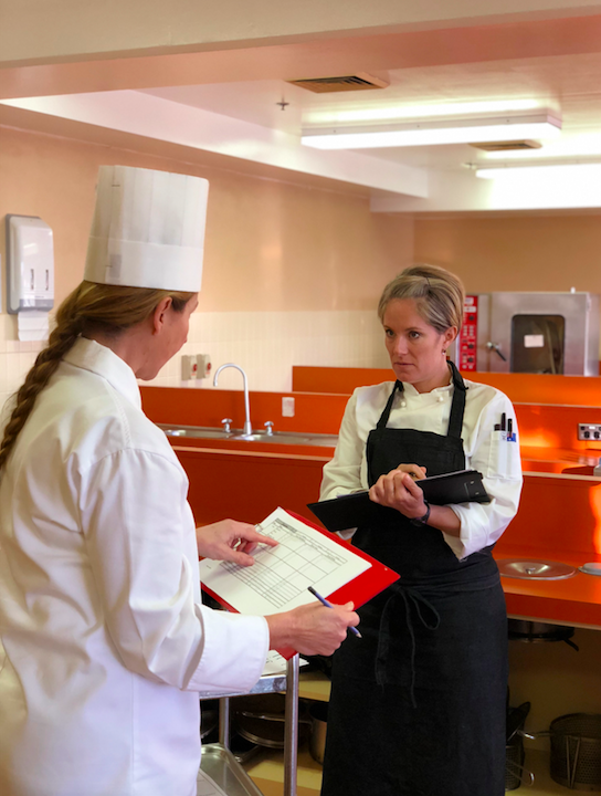 Guest judge; Sydney acclaimed chef, Jane Strode.