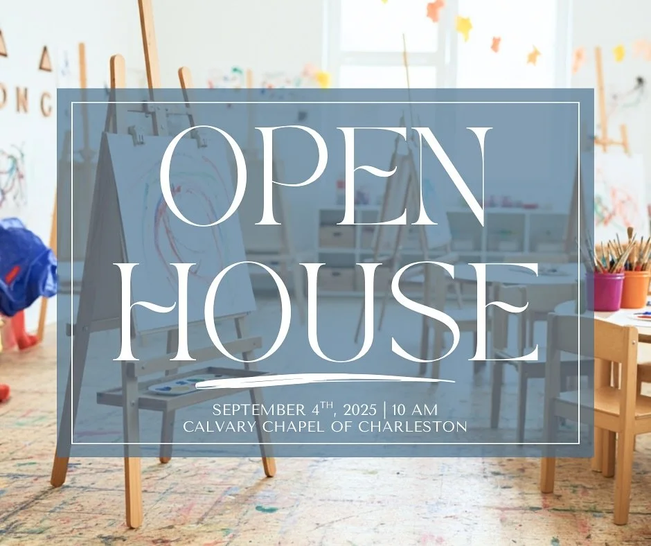 ✨ Adventure Awaits! ✨ All of our 2025-2026 registered families are welcome to join us for Holy City Academy&rsquo;s Open House tomorrow at 10am at Calvary Chapel Charleston. Meet the teachers, connect with other families, and get ready for a wonderfu