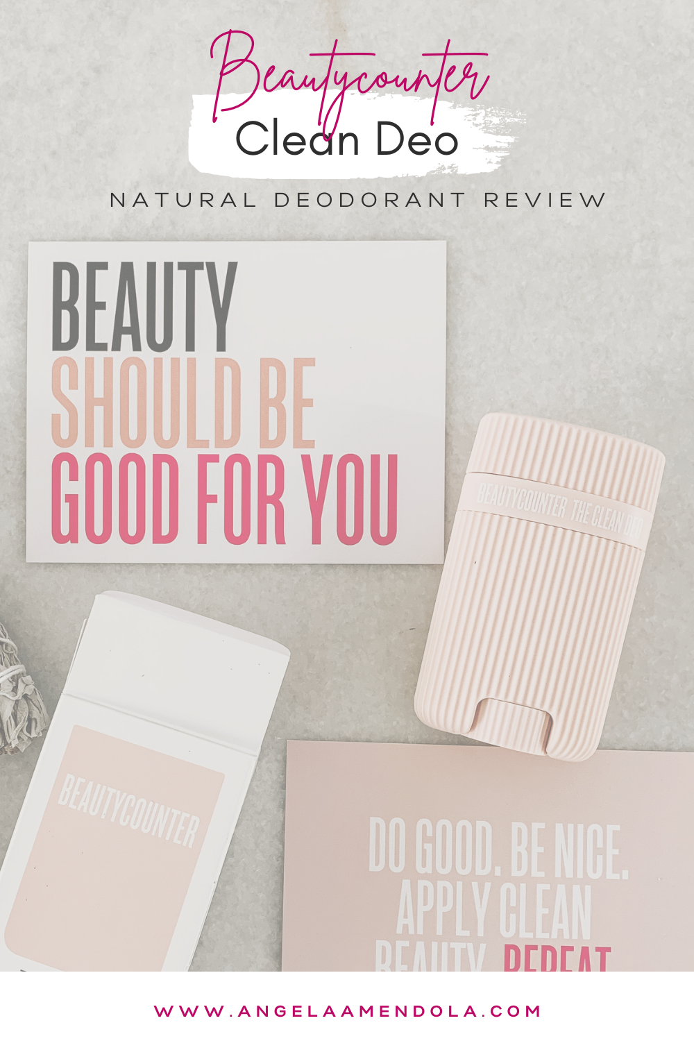 Beautycounter's New Clean Deo Review - Does It Really Work?  