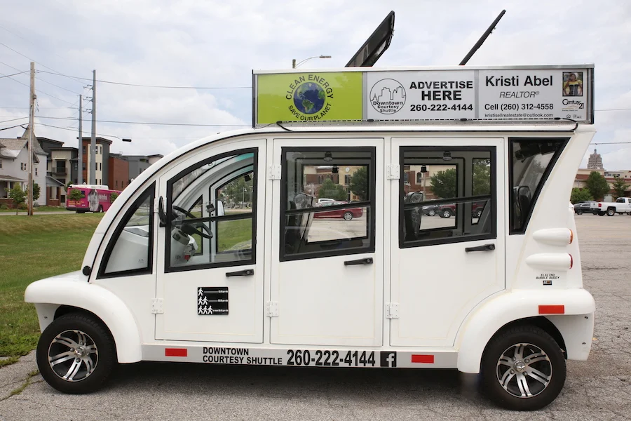 Electric Vehicle, Clean Energy, Legacy Building: John Benson &amp; the Downtown Courtesy Shuttle