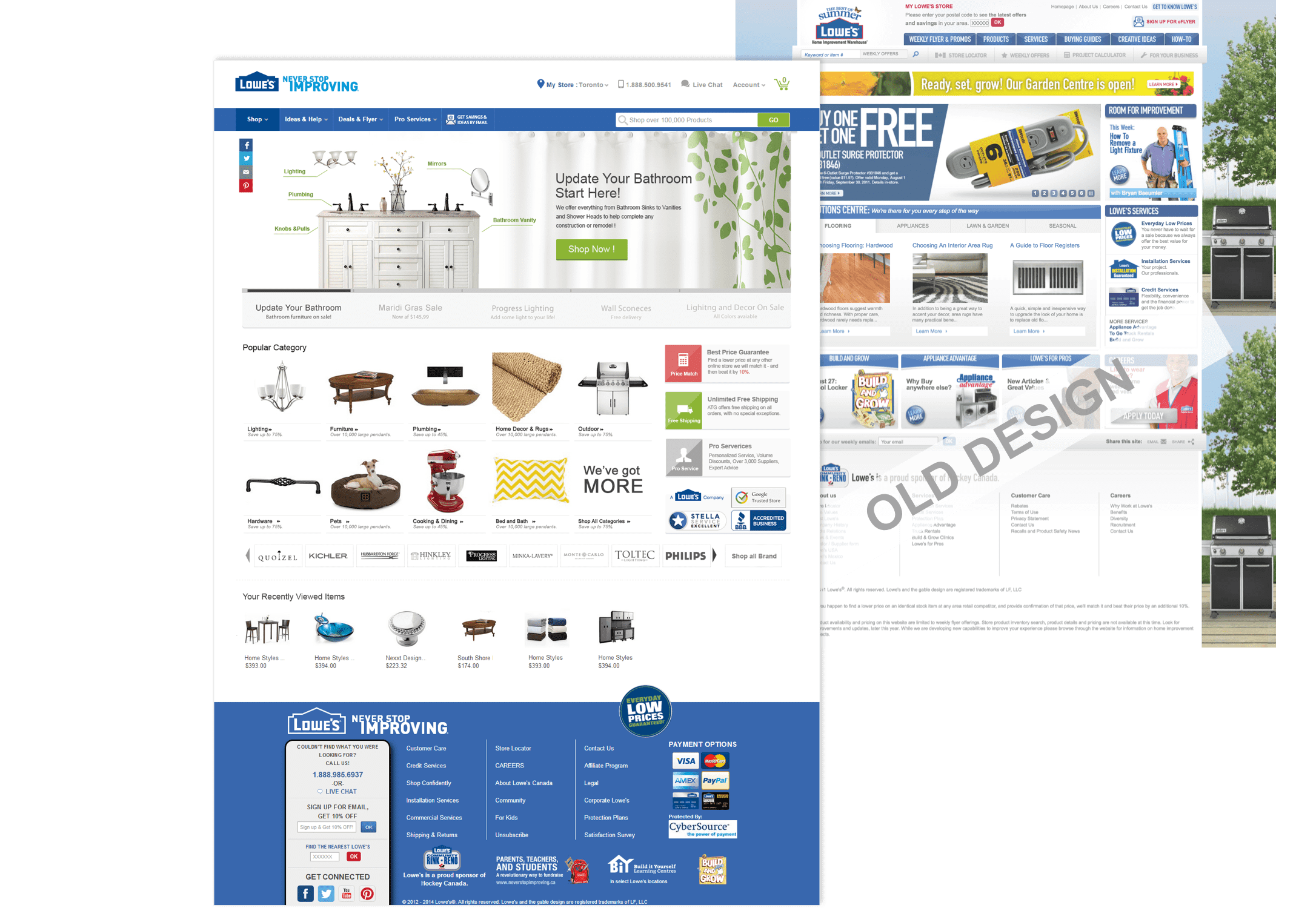 Lowes Ca Launch Lowe S Ecommerce In Canada Zoe Zhao