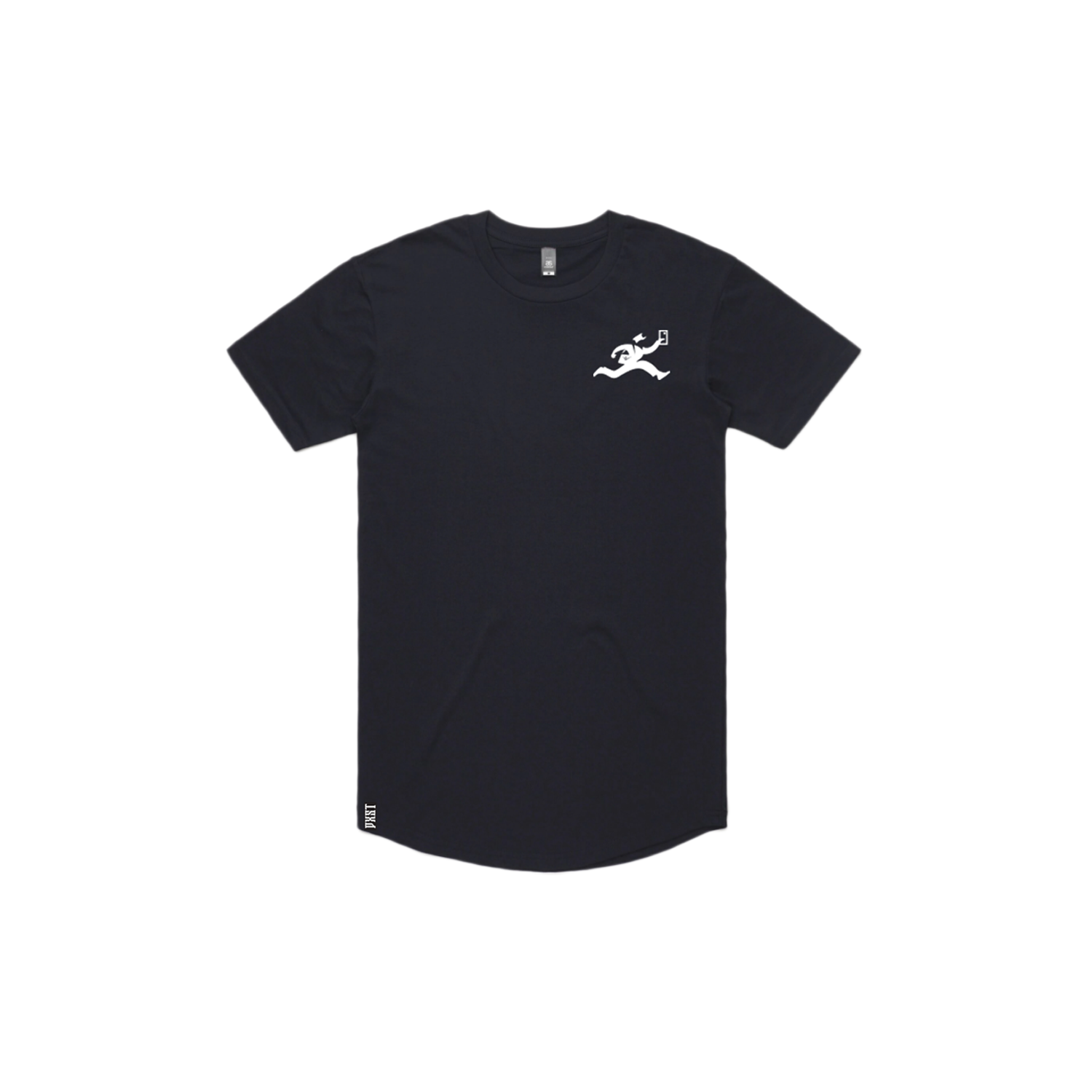 PXSTMANCURVED HEM TEE | NAVYXS-2XL | 39.99AVAILABLE NOW