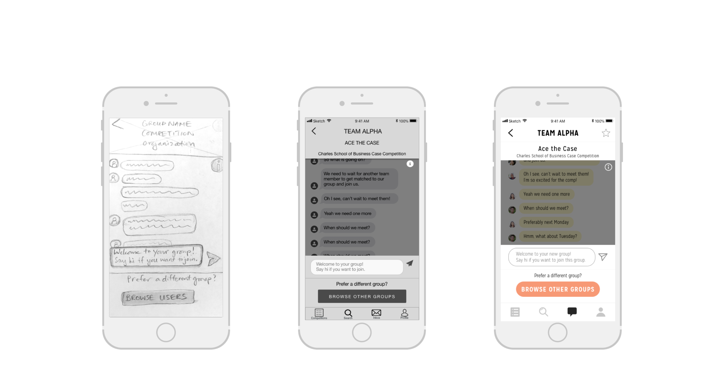 User Testing - Group Chat