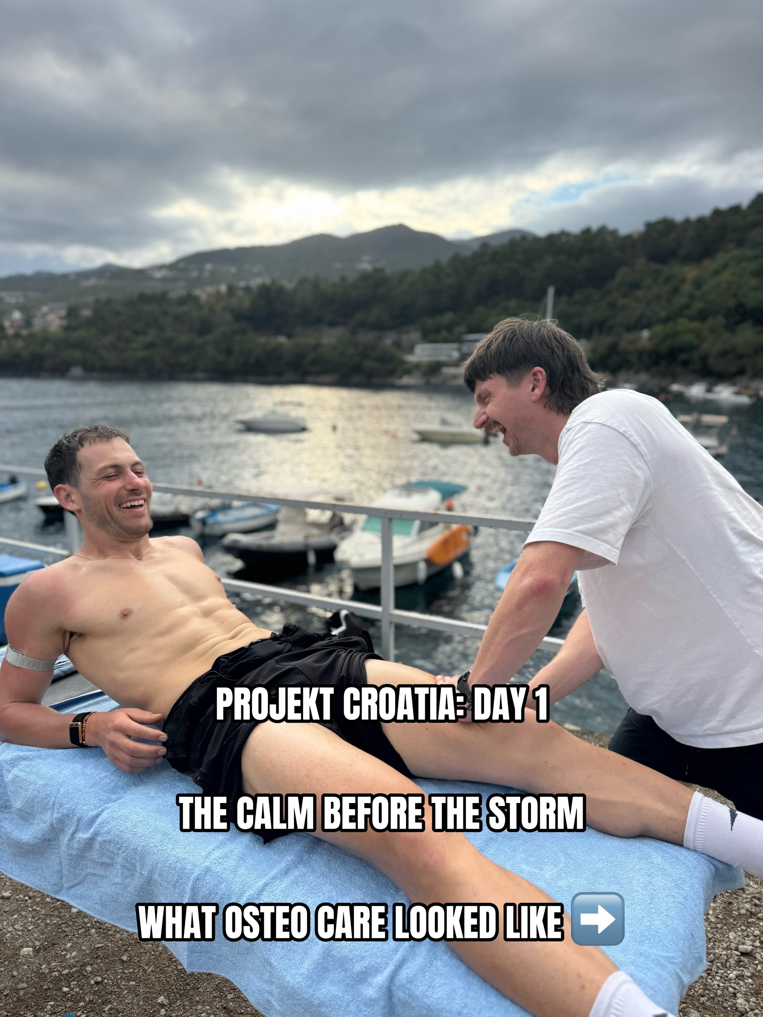 A little insight into the preparation on day 1 of the great @aydanpapac tackling the Croatian coastline.

I&rsquo;m keen to share some of the physical management it took to help a seriously tough lad get up day after day to set a world record, being 