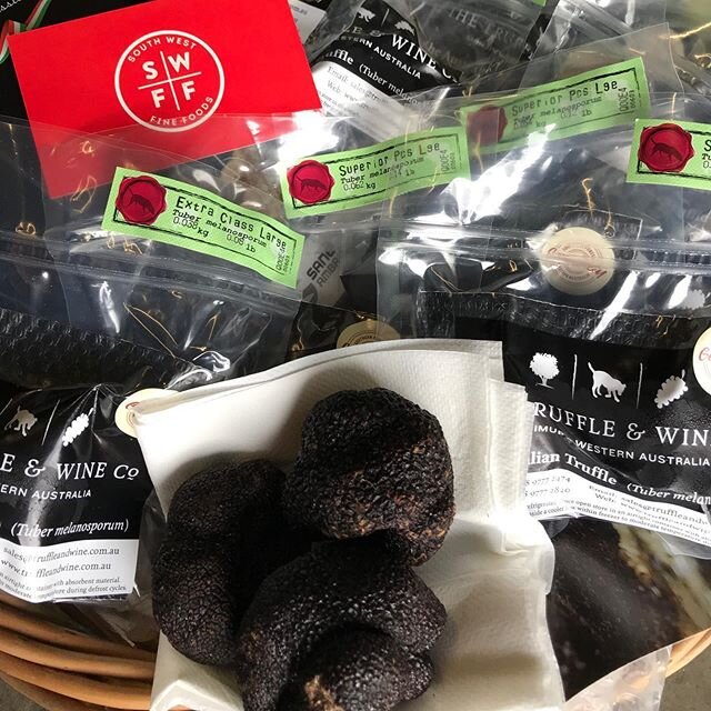 We are excited! First lot of truffles going out to lucky chefs today, call us today to secure yours....