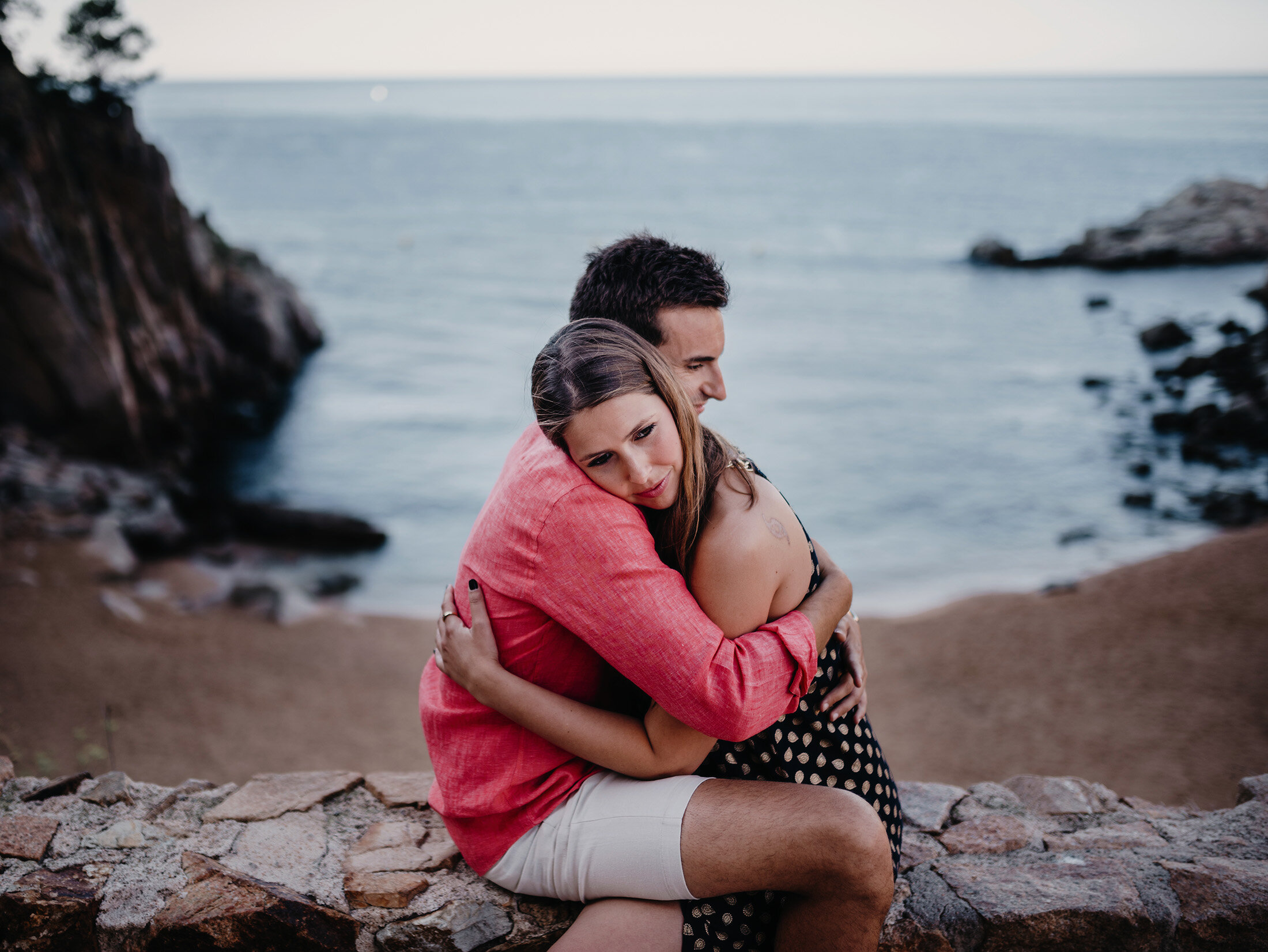 Pre-Boda en la Playa. Elisenda y Pol.