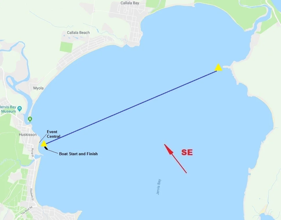 Start Place: Huskisson Beach