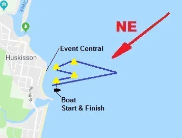 Refer to event briefing PDF for alternate condition courses.