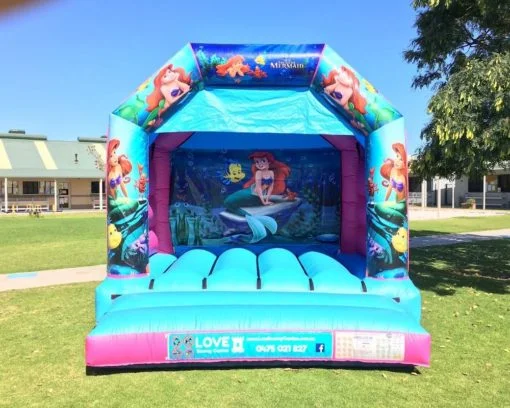 Little Mermaid Bouncy Castle Hire Baldivis