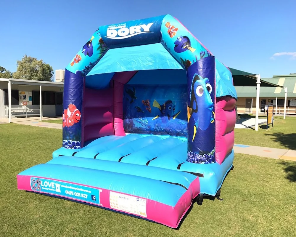 Finding Nemo / Dory Bouncy Castle Hire Rockingham