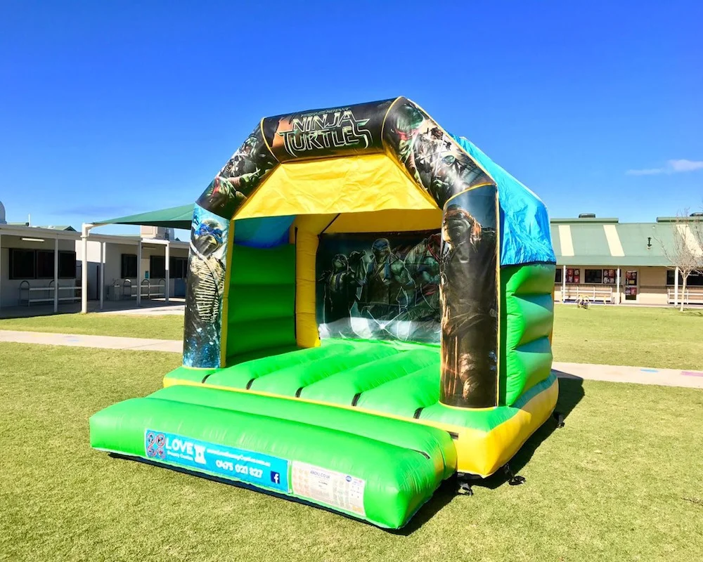 Teenage Mutant Ninja Turtles Bouncy Castle Hire Rockingham